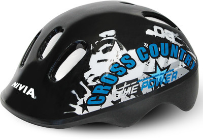 Nivia Cross Country Skating Helmet(Black)