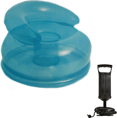 

Speoma Inflatable sitting chair for kids and air pump for inflatable toys Inflatable Sofa/ Chair(Multicolor)