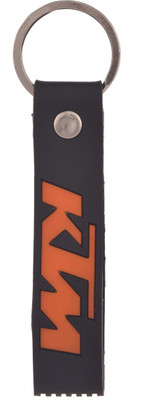 

SLN Retail Black Soft Rubber KTM Logo Key Chain Key Chain