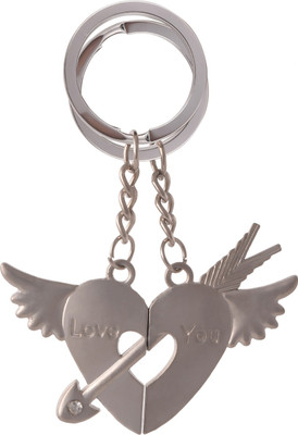 

SLN Retail Love You Heart and Arrow Key chain Key Chain
