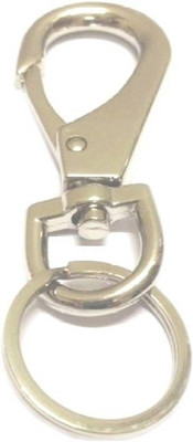 

CONFIDENT hook-large-size-silver-color Key Chain
