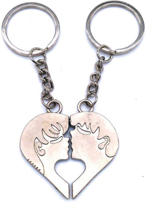 

Insasta Magnetic Kiss Men Woman Pendant Couple Key Chain Key Chain