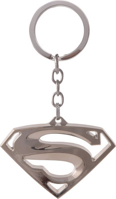 

SLN Retail Superman 3d Logo Metal Keychain Key Chain