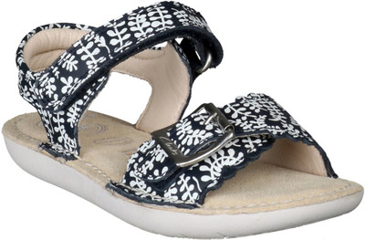 

Clarks Girls Velcro Flats(Dark Blue, Navy blue