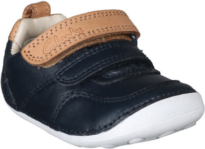 

Clarks Boys Velcro Sneakers(Dark Blue, Navy blue