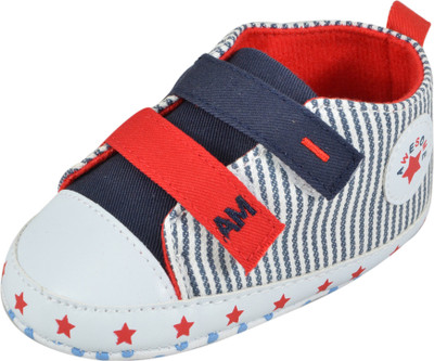 

Instabuyz Boys & Girls Velcro Sneakers(Red