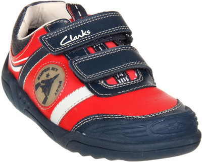 

Clarks Boys Velcro Sneakers(Red