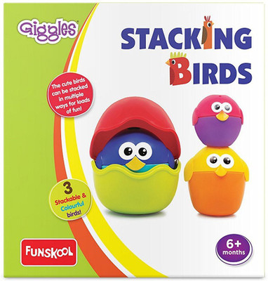 

Giggles STACKING BIRDS(Multicolor)