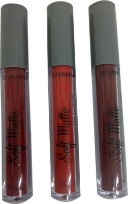 

Sivanna Colors Soft Matte Lip Cream(6 g, Multi)