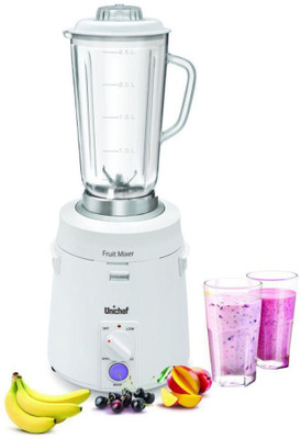 

Unichef FruitMix 2.5 L 925 W Mixer Grinder(White, 1 Jar)