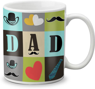 

LOF LOF Awesome Gifts For Mom For Mother's Day Ceramic Mug(325 ml), White