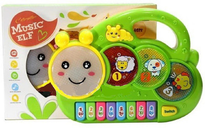 

SuperToy New Baby farm animal piano with real animal sound, piano sound ,LED flash Light(Multicolor)