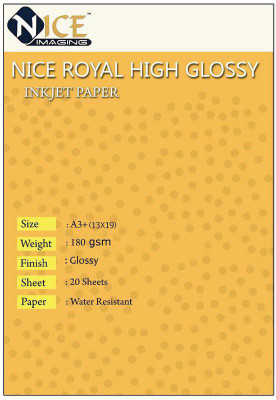 

Nice INKJ29 Unruled A3+ Inkjet Paper(Set of 1, White)