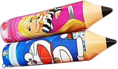 

Shararat New Pencil Shape Pencil Box for kids / Pencil Box For Boys For Schools | Kids Pencil Box For Boys Pencil Shaped for Kids Birthday Return Gifts (PACK OF 2) Cartoon Art Plastic Pencil Boxes(Set of 2, Multicolor)
