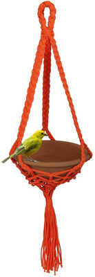 

Jainsons Pet Products BIRD-BOWL-ORANGE Pet Bowl Mat