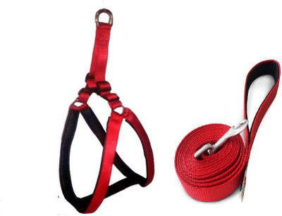 

Furious3D Dog Harness & Leash(, RED