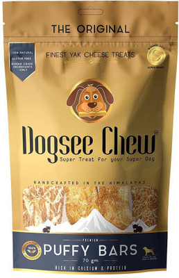 

Dogsee Chew CalciumPuffyBars70GM 80 g Wet Dog Food