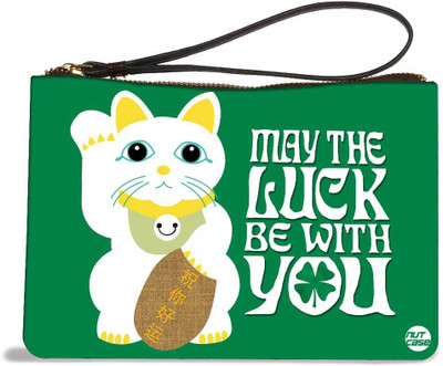

Nutcase Lucky Cat Pouch(Multicolor)