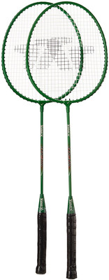 

Vinex VBRK-VYBPK2WB VYB-318 Green Strung Badminton Racquet(G3 - 3.5 Inches, 350 g)