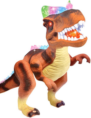 

SOFTA RETAIL RC Remote Control Big Size 16 Inches T.Rex Action Dinosaur with Walking and Dancing Function(Mutlicolor)