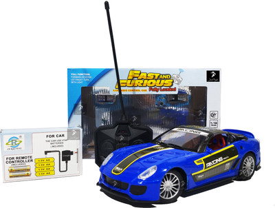 

Jack Royal Fast & Furious 1:16 Radio Control Car With 4AA Batteries for Car(Royal Blue)(Royal Blue)