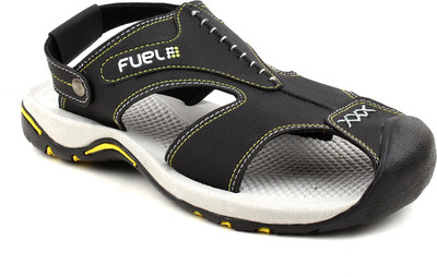 

Fuel Men Black Sandals