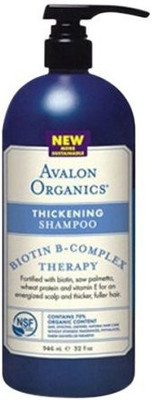 

Avalon Organics Thickening Shampoo Biotin BComplex Therapy(946.36 ml)