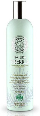 

Natura Siberica Active Organics Hair Balm Volume & Balance For Oily Hair With Pinus Pumila Arctic Raspberry Seeds Active(400 ml)