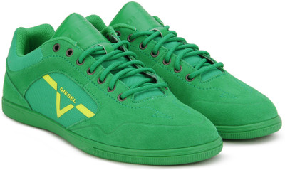 

Diesel HAPPY HOURS S-AARROW Sneakers For Men(Green, T7297