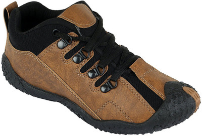 

Pexlo 423 Sports Shoes (Running, Cricket and Gym Shoes) Casuals For Men(Brown, Black