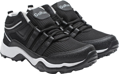 

Aero GoRun Running Shoes For Men(Black, Grey, Black::lgrey