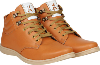

Kraasa Epic Boots For Men(Tan, Olive