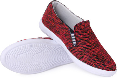 

Kaneggye Enterprises Slip On Sneakers For Men(Maroon