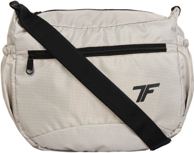 

Fashion Track Men & Women Casual Beige Polyester Sling Bag