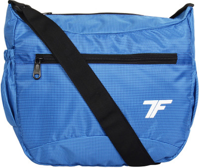 

Fashion Track Men & Women Casual Blue Polyester Sling Bag
