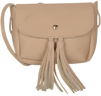 

Nifty Fashion Women Casual Beige Leatherette Sling Bag