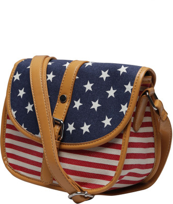 

Alria Women Casual Multicolor PU Sling Bag