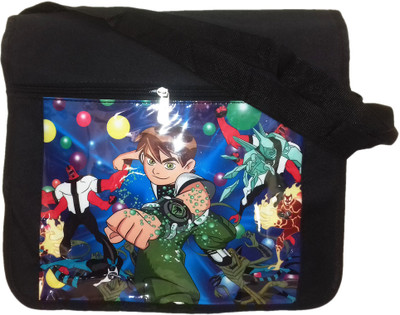 

KIDOZ KINGDOM Boys & Girls Casual Black Polyester Sling Bag