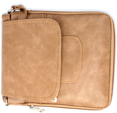 

CARRY MEE Women Casual Brown Leatherette Sling Bag