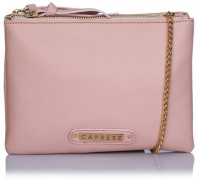 

Caprese Women Casual Pink PU Sling Bag