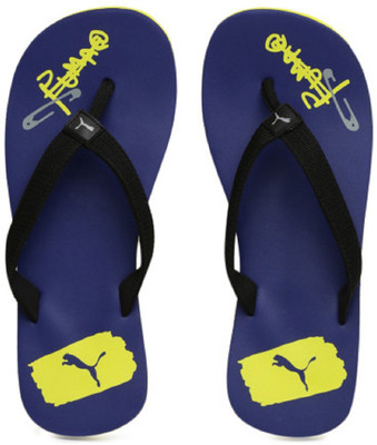 

Puma Step In Idp Flip Flops, Royal blue-yellow