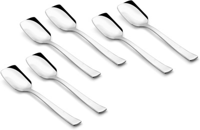 KOKO Gleen ( Ice cream spoon -15 cm ) Stainless Steel Ice-cream Spoon Set(Pack of 12)
