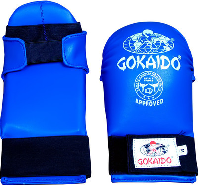 

GOKAIDO KARATE GLOVES KAI APPROVED Martial Art Gloves (M, Blue)