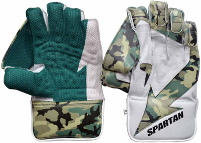 

Spartan MS Dhoni Limited Edition Wicket Keeping Gloves (Free Size, Multicolor)