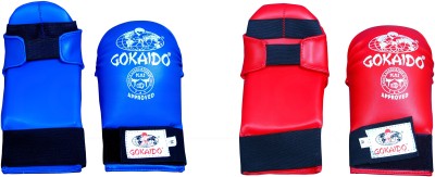 

GOKAIDO KARATE GLOVES KAI APPROVED Martial Art Gloves (M, Blue, Red), Red & blue