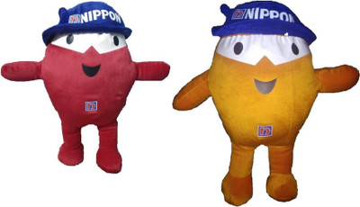 

KHATU SHYAM ENTERPRISES Combo of Cute Lovable Stuffed Spongy Huggable Nippon Teddy Red 45 CM & Yellow 45 CM - 45 cm(Red, Yellow)