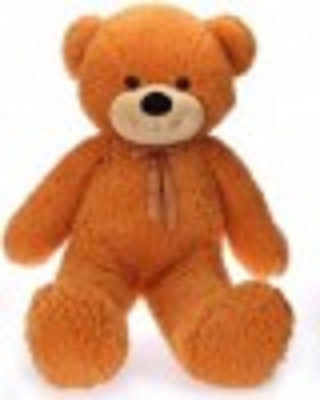 KHATU SHYAM ENTERPRISES 4 FEET JUMBO BROWN TEDDY BEAR - 121.5 cm(Brown)