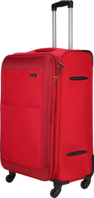 

Nasher Miles Manarola Soft-Sided Check-In Luggage Bag Red  Inch | 74CM Trolley/Travel/Tourist Expandable Check-in Luggage -  inch(Red