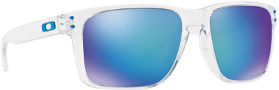 OAKLEY HOLBROOK XL Rectangular Sunglass(For Men, Blue)