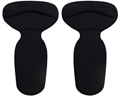 

Aeoss Soft Heel Lining Comfort Grips Silicone Insert Heel Lining Comfort Grips High Heels Pads Foot Care Accessories (Set Of 1 Pair) (Black) Heel Support (S, Black)
